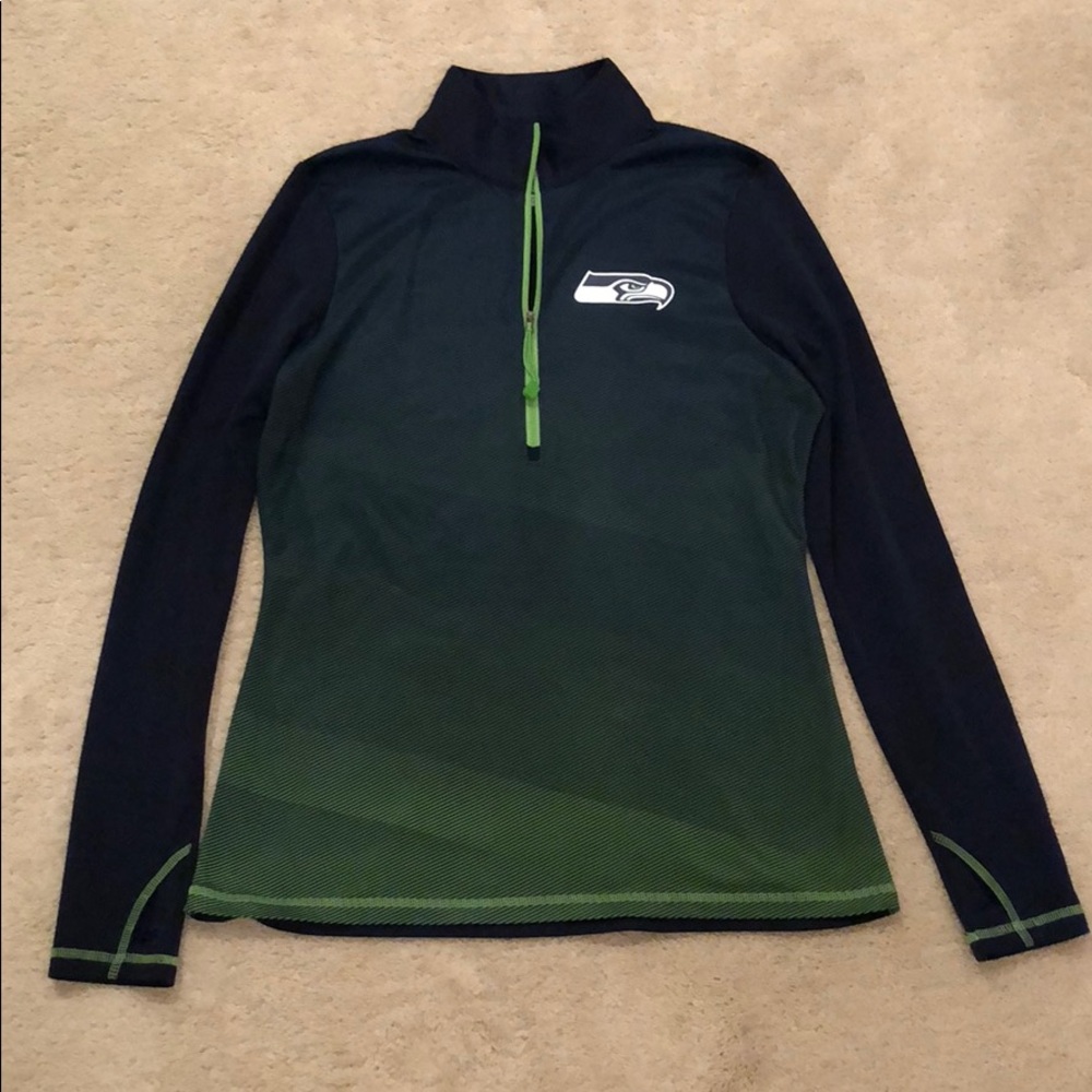 Seattle Seahawks quarter zip pull over